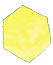 黄色の六角形